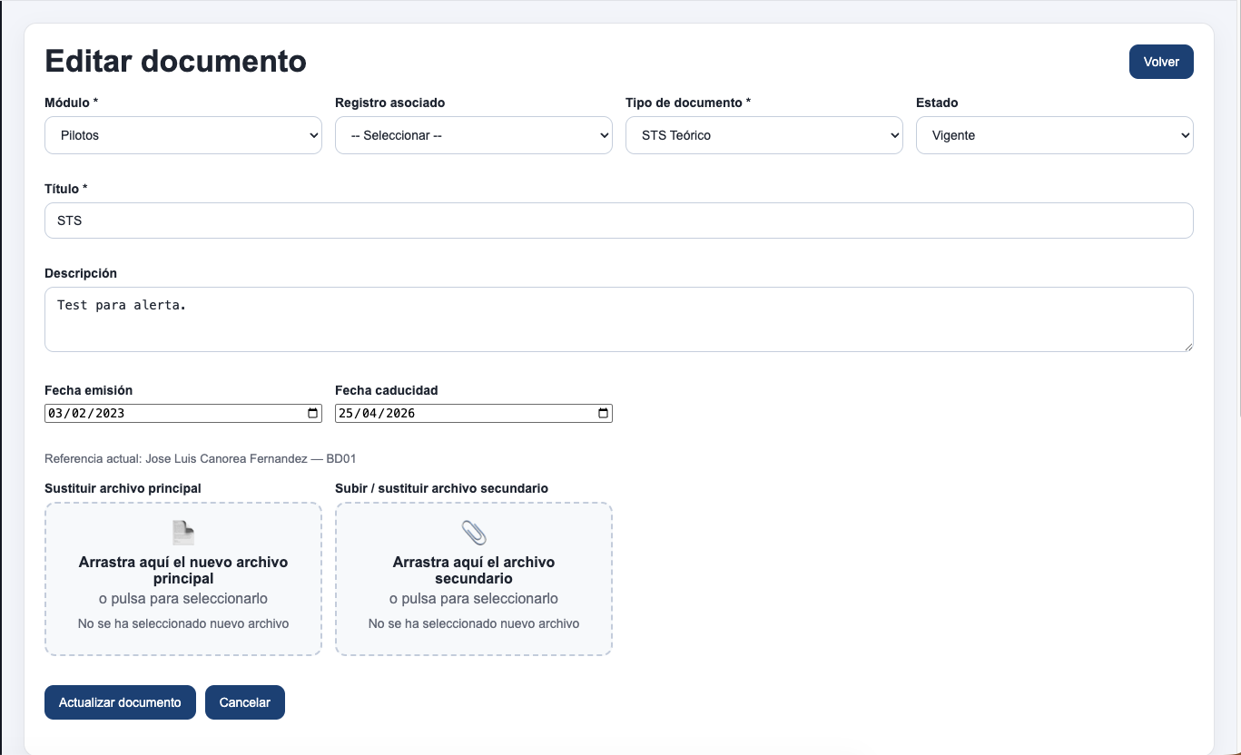 Documentos Editar